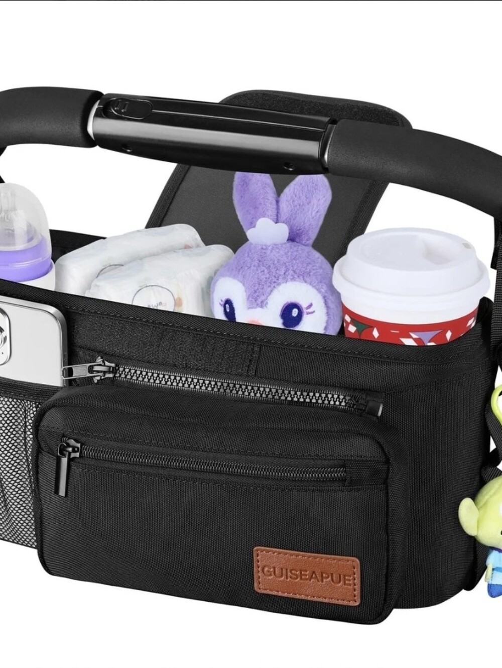 Black Stroller/walker Organizer Caddy